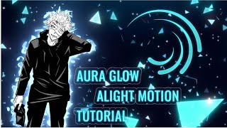 Aura Glow Tutorial  Alight Motion [upl. by Notse]