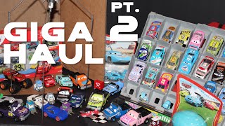 Disney Cars amp Planes GIGA Haul  Custom Piston Cup Teams Prototypes Micro Drifters Part 2 [upl. by Lancaster687]