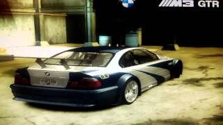 Need for Speed Most Wanted  Razors BMW M3 GTR Blacklist 1 in Best Quality [upl. by Ailemor]