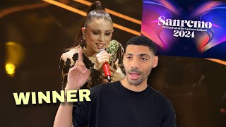 American Reacts to Angelina Mango  quotLa noiaquot  Sanremo 2024 🇮🇹 [upl. by Schluter831]