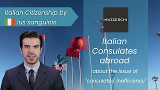 How to get Italian Citizenship by Descent in case of Consulate inefficiency [upl. by Mountfort]