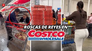 Revendedores de Roscas de Reyes Hacen el Ridículo en Costco [upl. by Anavrin]