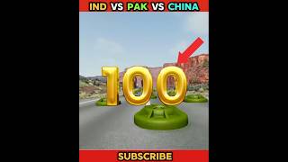 IND vs Pak😡 vs China unbelievable landmines challenge accepted shorts beamngdrive BeamngShorts [upl. by Lombard]