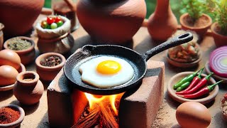 Miniature Spicy Egg Gravy Recipe and Fry [upl. by Ramat303]