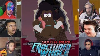 Gamers Reactions to Spontaneous Bootay Intro  South Park™ The Fractured But Whole [upl. by Eirual]