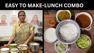 சூப்பரா ஓரு லஞ்ச் காம்போEASY TO MAKELUNCH COMBO REVATHY SHANMUGAM [upl. by Vahe248]