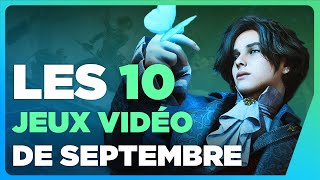 Le TOP 10 des jeux vidéo de SEPTEMBRE 2023 ✨ Sorties JV PCPS5XBOXGAME PASSSWITCH [upl. by Eitsim]