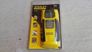 Stanley Fatmax S300 Stud Sensor Unboxing [upl. by Karita497]