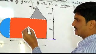 Centroid and centre of gravity Problem Engineering Mechanics  Moment of Inertia Problems [upl. by Vas]