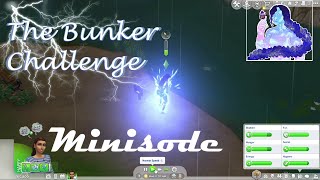 Lightning Aliens and Fishbones  The Bunker Challenge Pt 55  Sims 4 [upl. by Nnylaj]