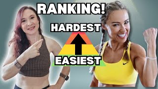 Ranking ALL 22 Caroline Girvan Workout Programs 600 Workouts Tested [upl. by Ehttam]