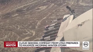 State preps for cloud seeding incoming winter storm [upl. by Kailey]