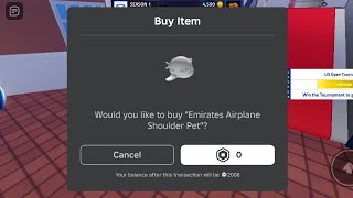 Snipping Emirates Airplane Shoulder Pet 731 FREE UGC [upl. by Naihtsirc]