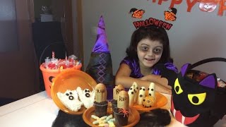 Postres para Halloween  Recetas para niños [upl. by Kingdon819]