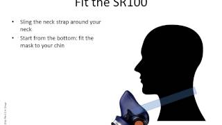 How to fit the Sundström SR100 respirator [upl. by Ellek]