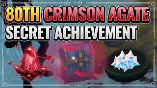 80th Crimson Agate Location FOUND FREE 10 PRIMOGEMS UNTELLABLE TALE Genshin Impact Dragonspine [upl. by Trygve575]