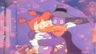 cute drake and gosalyn moments pt2  darkwing duck [upl. by Etnaid]