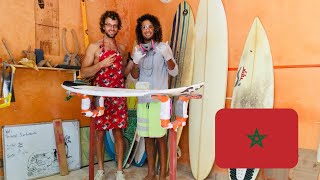 MOROCCO Surf Shaper Moves From RABAT to Agadir TAMRAGHT Following His Surf Maroc DREAMS [upl. by Ardekan]