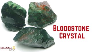 Everything you need to know about BLOODSTONE  Benefits of Bloodstone Crystal [upl. by Eintirb]