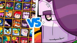 ELE ESTÁ IMPRESSIONANTE SUPERCELL VAI NERFAR NOVO FRANK vs TODOS OS BRAWLERS do BRAWL STARS [upl. by Magnum]