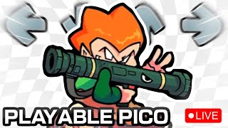 FNF PLAYABLE PICO UPDATE [upl. by Aicnerolf]