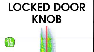 Locked Door Knob Sound Effect [upl. by Yednarb]