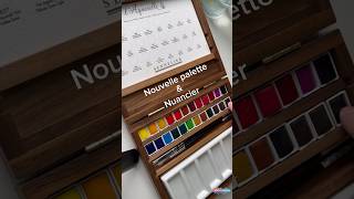 New coffret d’aquarelle Nuancier Sennelier J’adore les couleurs aquarelle sennelier sabcreations [upl. by Gizela516]