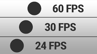 24 FPS vs 30 FPS vs 60 FPS comparison [upl. by Christyna]