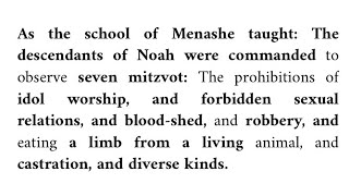 Noahide Laws where did they come from [upl. by Sefton]