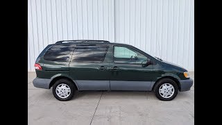 2002 Toyota Sienna CE Green T873311 [upl. by Jaella]