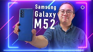 Samsung Galaxy M52 5G Review almost a flagship [upl. by Rehctelf]