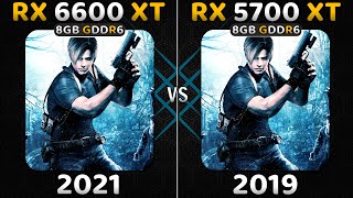 RX 6600 XT vs RX 5700 XT  1080P amp 1440P  14 Games Tested [upl. by Godric]