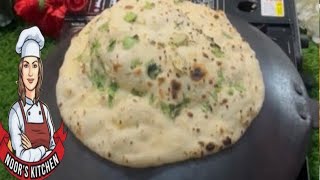 How To Make Naan At Home  Garlic Naan on Tawwa  Butter Garlic Naan At Home [upl. by Neall]