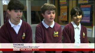 Eastlands Primary School Young Citizen Award Winners 2014 Midlands Today [upl. by Podvin]