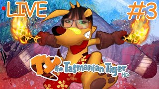 🔴TY the Tasmanian Tiger☀️3  Nacht Mannomann Safari amp Vogeleier LIVE PS4 Let´s Play Gameplay [upl. by Innek]