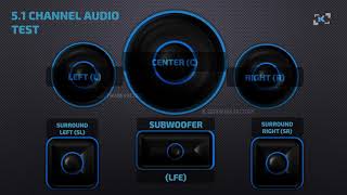 51 Channel Audio Test [upl. by Ecnedurp128]