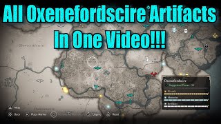 Assassins Creed Valhalla All Oxenefordscire Artifacts Location guide [upl. by Cila]