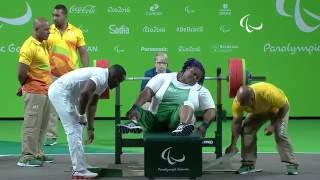 Powerlifting  ORJI Josephine wins Gold  Women’s 86kg  Rio 2016 Paralympic Games [upl. by Garwood]