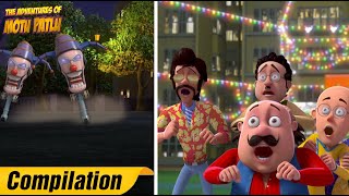 New Compilation  03 Hindi Cartoon  Motu Patlu  S13  spot [upl. by Eda]