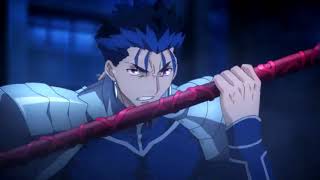 Fate stay night Archer VS Lancer Epic Fight [upl. by Nairde271]