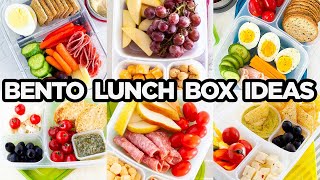 Bento Box Lunch Ideas Made EASY  Lunch Box Ideas for Kids by MOMables [upl. by Beebe]