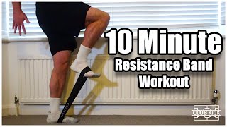 10 MINUTE RESISTANCE BAND WORKOUT  PreTraining amp Match Muscle Activation for Footballers [upl. by Neu]