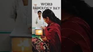 World Radiology day 2024। Celebrating radiology day trending project exhibition nursing craft [upl. by Kolodgie]