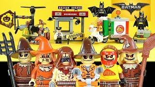 LEGO Batman Scarecrow Special Delivery amp Fearful Faceoff Set Scarecrow Minifigure Collection [upl. by Oecile846]