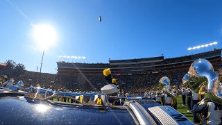 2024 ROSE BOWL PREGAME 🌹〽️  Bass Drum POV with B2 Spirit Flyover [upl. by Attecnoc881]