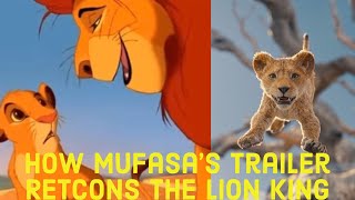 How Mufasa’s Trailer CONTRADICTS The Lion King 1994 Mufasa Trailer ReactionShort Video [upl. by Anauqat891]