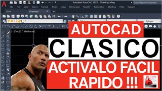 AUTOCAD CLASICO  ACTIVALO FACIL Y RAPIDO 2022 [upl. by Hadihahs264]