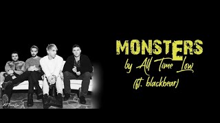 All Time Low  Monsters ft blackbear Lyrics  Audio [upl. by Andeee296]