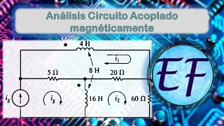 Ejercicio resuelto bobinas acopladas [upl. by Achorn]