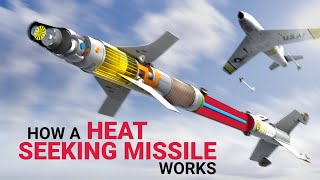 How Heat Seeking Missile Works I Aim 9 Sidewinder [upl. by Narik146]